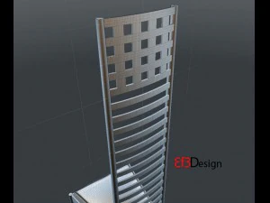 silla de la casa de la colina de charles rennie mackintosh Modelo 3D