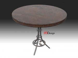 old scratchy table 3D 模型