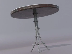old scratchy table 3D Model