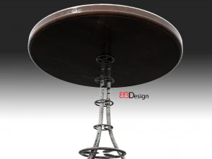 old scratchy table 3D Model