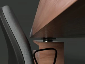 office desk and chair 3D Model