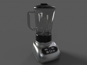 toaster and blender 3D 模型