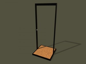 garden shower 3D 模型