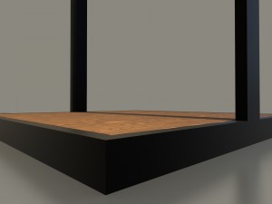 garden shower 3D 模型