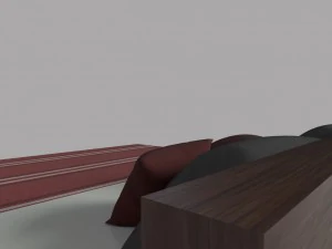 ethnic bed 3D Model