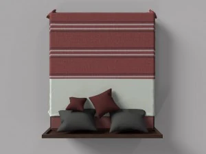 ethnic bed 3D Model
