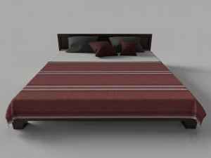 ethnic bed 3D Model