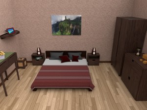 bedroom 3D Модель
