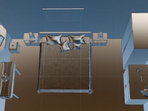 bedroom 3D 模型