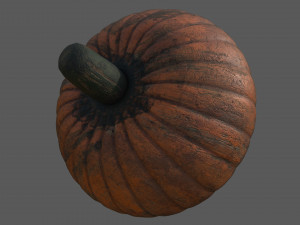 realistic pumpkin 3D 모델
