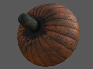 realistic pumpkin 3D Model