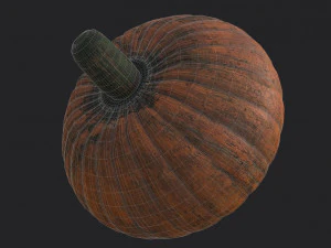 realistic pumpkin 3D Model