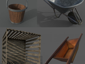 farmer tools pack 2 3D-Modell