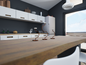 contemporary kitchen Model 3D