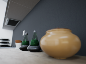 contemporary kitchen Model 3D