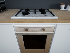 contemporary kitchen Model 3D