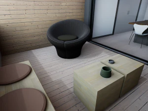 contemporary kitchen 3D Model