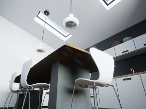 contemporary kitchen 3D Model