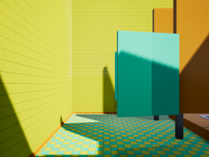 men and women restrooms Modelo 3D