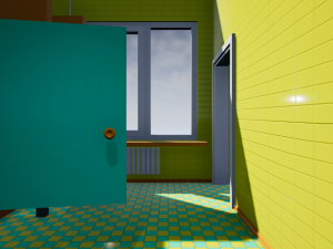 men and women restrooms Modelo 3D