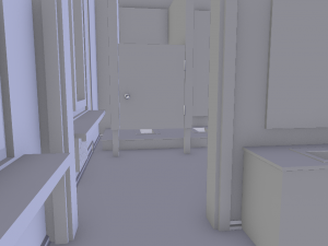 men and women restrooms Modelo 3D