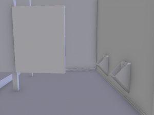men and women restrooms Modelo 3D