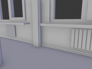 men and women restrooms Modelo 3D