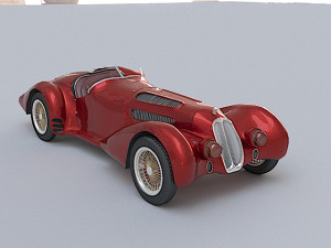 alpha romio 3D Модель