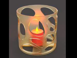 candlestick Modelo de Impressão 3D