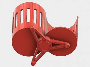 şamdan 3D Baskı Modeli
