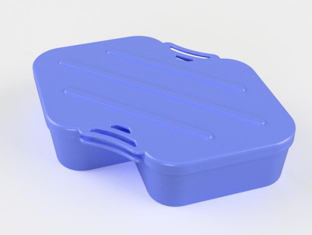 food container 3D 打印模型 .c4d .max .obj .3ds .fbx .stl .blend 