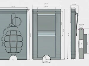 case for the smartphone 3D Print Model