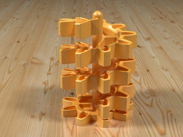 gear wheel Modelo de Impressão 3D .c4d .max .obj .3ds .fbx .stl .blend 