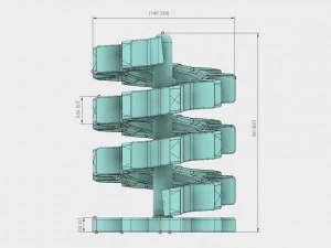 dişli &ccedil;ark 3D Baskı Modeli