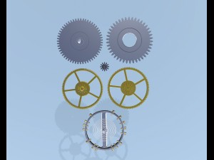 gear balancer 3D 모델