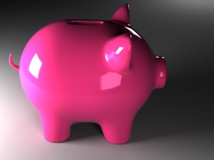 pig coin bank 3Dモデル