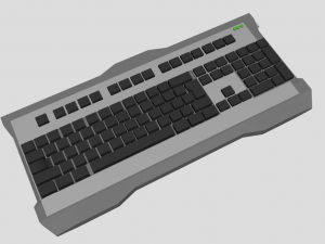 gaming keyboard 3D Модель