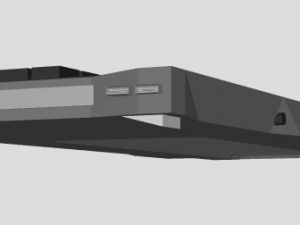gaming keyboard 3D-Modell