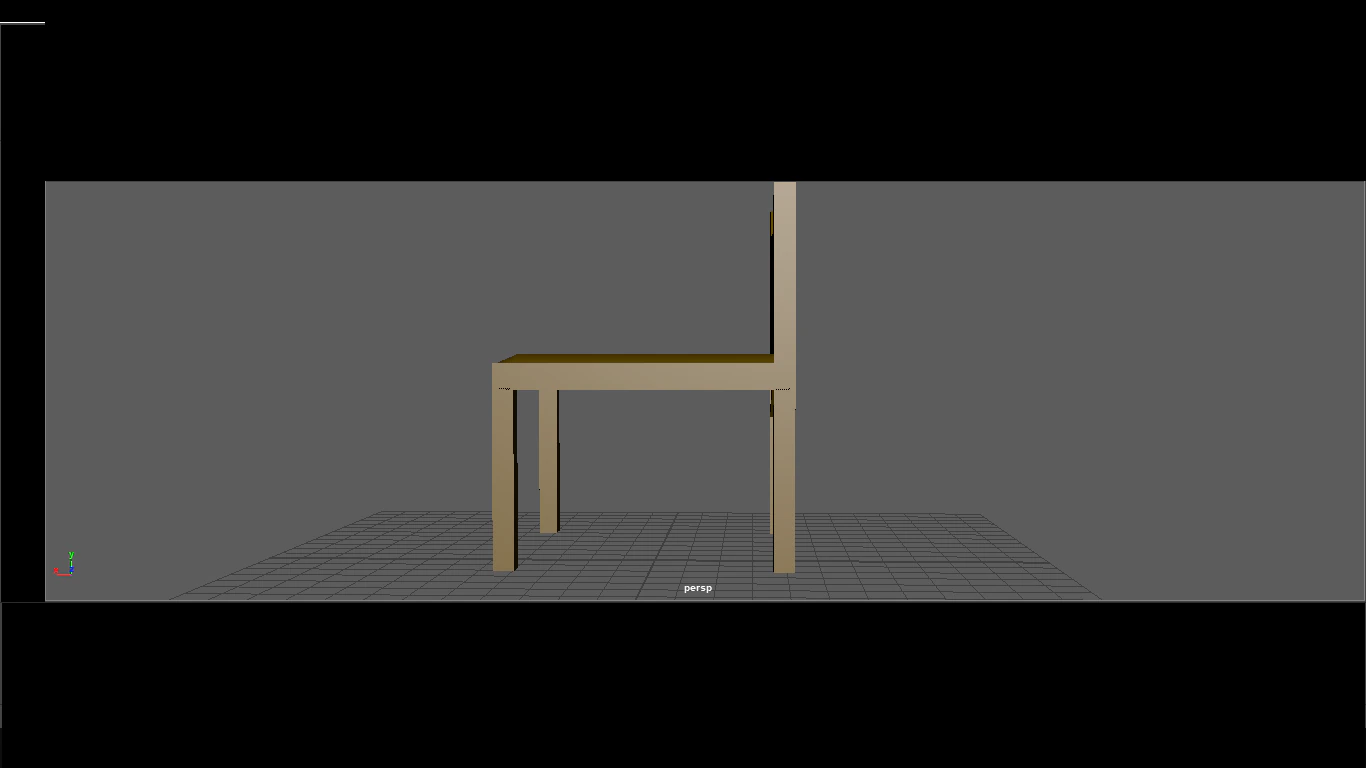 chair 3D Model .c4d .max .obj .3ds .fbx .stl .blend 