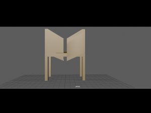 chair Modello 3D