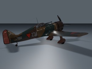 fokker d 21 3D Model