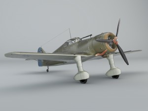 fokker d 21 3D Model