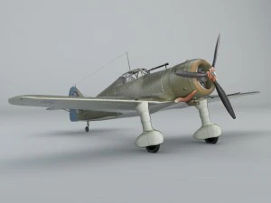 fokker d 21 3D Model