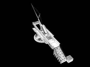 Paris-Geschtz 1918 3D 模型