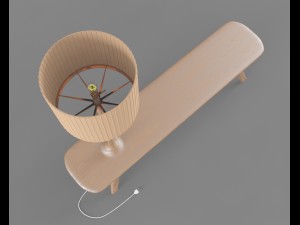 bench lamp 3Dモデル