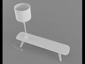 bench lamp 3Dモデル