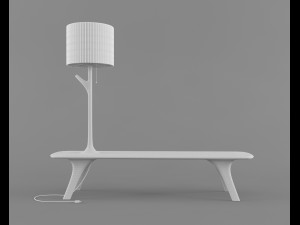 bench lamp 3Dモデル