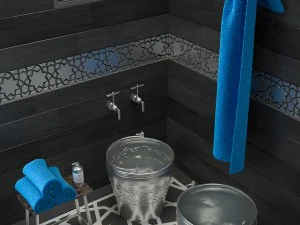 елементи ванної кімнати хамам 3D Модель