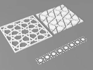 елементи ванної кімнати хамам 3D Модель