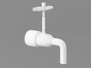 елементи ванної кімнати хамам 3D Модель